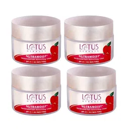 Lotus Herbals Nutramoist Set Of 4 Skin Renewal Daily Moisturisng Cream - 50g Each-38