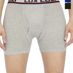 Lux Cozi Pack Of 3 Assorted Trunks LUX_012_3F_BIGSHOT_LONG_PLAIN_ASSORTED_95-Assorted-8