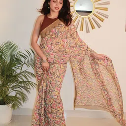 SANJANA SILK Pure Georgette Saree-picture-22