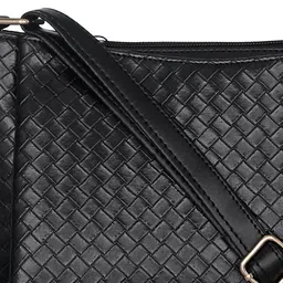 Toteteca PU Structured Sling Bag with Quilted image 5