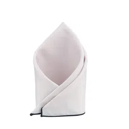 The Tie Hub Men White Square Pocket Square-image-33