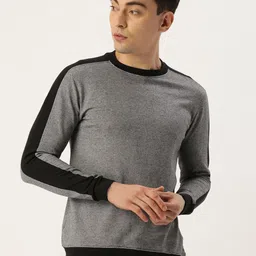 ARISE Men Grey Pure Cotton Sweatshirt-image-118