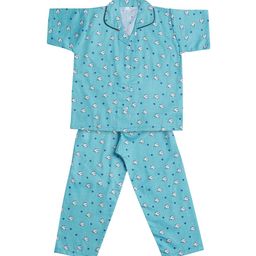 Wish Karo Boys Blue Printed Night Suits-57