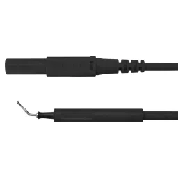 SCHUTZINGER TEST LEAD, 4MM JACK-TEST CLIP, 500MM, AL 8322 / ZPK / 1 / 50 / SW-27