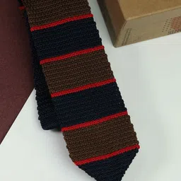Tossido Men Woven Design Skinny Tie-picture-3