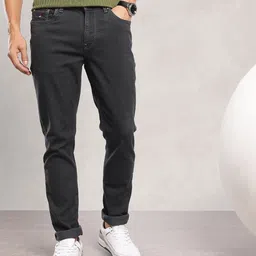Nautica Men Slim Fit Mid-Rise Light Fade Stretchable Jeans-image-55
