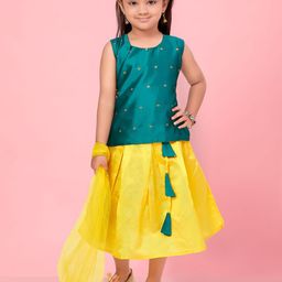 BAESD Girls Ready to Wear Lehenga & Blouse With Dupatta-picture-29