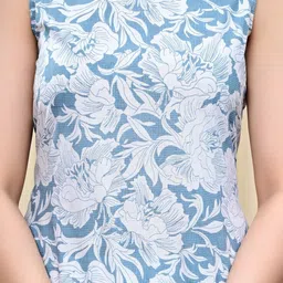 Rainy Rose Women Cotton Solid Straight Kurta-image-87
