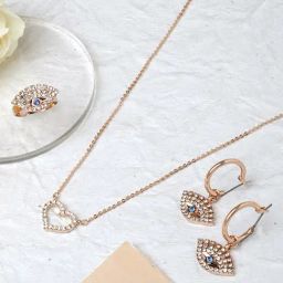 Joker & Witch Eyes on Heart Jewellery Set-image-55