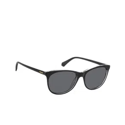 Polaroid Women Rectangle Sunglasses with UV Protected Lens 2067297C555M9-Grey-image-39