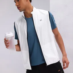 HRX by Hrithik Roshan Lightweight Rapid-Dry Running Gilet Jacket-image-80
