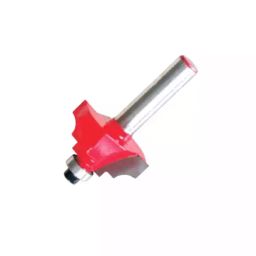 Yuri Router Bit Top Ologo Type 37 mm Cutting Dia, 18 mm Length, 5 mm Radius, HSS, 9912-18