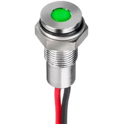 IDEC Q Series LED and Indicator Light with 6 mm Mounting Hole Dia, Q6F5CXXHG24AE-27