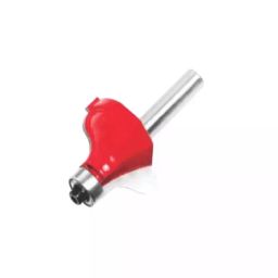 Yuri Router Bit Ogee Fillet Type 37 mm Cutting Dia, 18 mm Length, 5 mm Radius, HSS, 9072-35