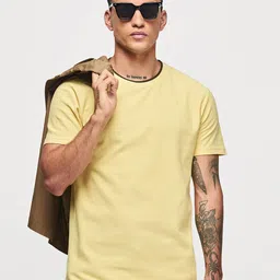 Red Flame Men's Pure Cotton Regular Fit Round Neck Short Sleeves Casual Tshirts-image-78