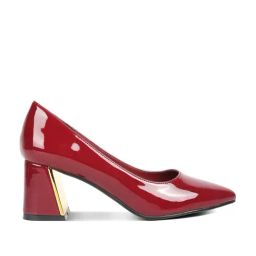 London Rag Women's Burgundy Casual Pumps-picture-12