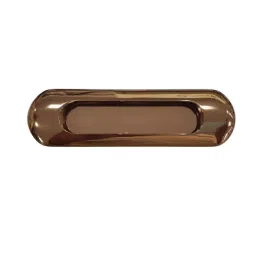PRADO Sliding Handle 224 mm Size for Drawers and Compartments, OVAL SLIDER ROSEGOLD PVD-picture-39