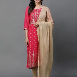 Aurelia Golden Printed Dupatta-20
