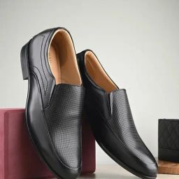 Clog London Men's Black Formal Loafers-image-87