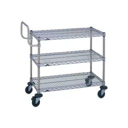 AS ONE All-Purpose Cart Stainless Steel 880x613x1054 mm, NBKDSL-image-5