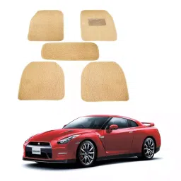 Auto Pearl MA3O236 PVC and Plastic Standard Mat for Nissan Universal For Car 2005-2015 (Beige)-image-85