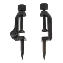A.D INTERNATIONAL Adjustable Clamp-On Trammel Point Set Black Epoxy Finish and Cast Iron Body, VI-I2IK-PG3C-24