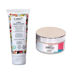 CARET ORGANIC Hybrid Creamy Cleanser & Vitamin C Radiance Cream-52