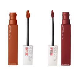 Maybelline New York Super Stay Set Of 2 Matte Ink Liquid Lipstick-42