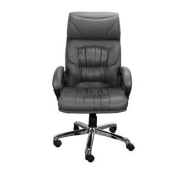 Ergonomica High Back Leatherette Office Revolving Chair/Manager Chair Black, ER38-image-75