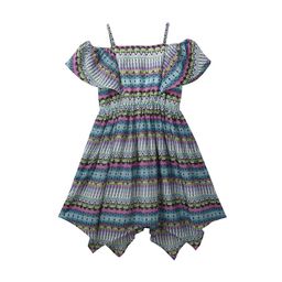 Cub McPaws Multi Georgette Dress-image-6