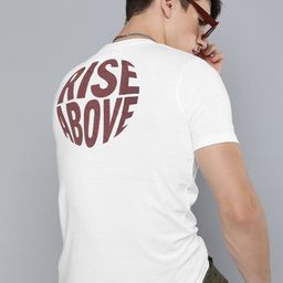 R Code by The Roadster Life Co Men Typography Printed T-shirt-image-16