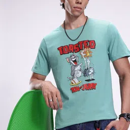 Kook N Keech Tom & Jerry Printed Pure Cotton T-shirt-image-25