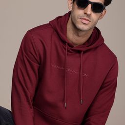 French Connection Printed Hooded Sweatshirt-image-17
