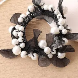 Radhya Accessories Women Beaded Ponytail Holders-image-81