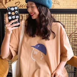 KPOP Women Printed T-shirt-image-57