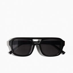 H&M Women Sqaure Sunglasses 1245049001-Black-25