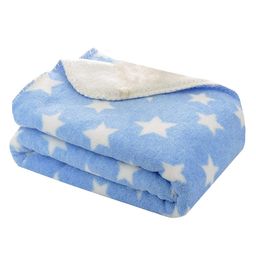 Babyzone Super Soft Reversible Baby Blanket - Blue-image-32