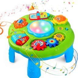 FunBlast Musical Learning Table for Kids  Electric Drum with Organ Keyboard-picture-48