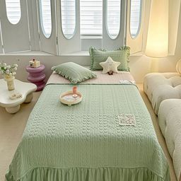JC HOME 162 TC Superking Bedcover With Pillow Covers-image-15