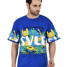 SAGEWARE Graphic Printed Round Neck Cotton T-shirt-picture-2