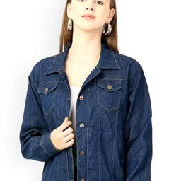 Tripursundari Fashion Lightweight Cotton Denim Truckers Jacket-picture-23