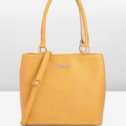 Caprese Textured Shoulder Bag-36