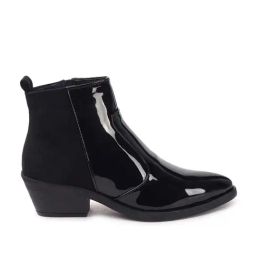 Elle Women's Black Casual Booties-picture-42