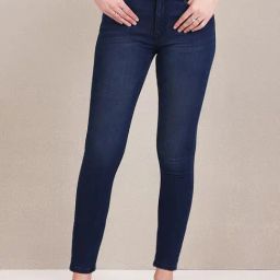 U.S. Polo Assn. Dark Blue Super Skinny Fit High Rise Jeans-image-37