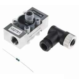 RS PRO Turbine Flow Meter for Liquid 0.25 L/min Min 6.5 L/min Max, 5113965-10
