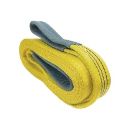 FINBEAT 75 mm Polyester 3000 Kg Capacity Yellow Webbing Sling Lifting Belt Length 3 m-image-30