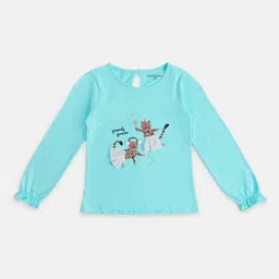 Pantaloons Junior Girls Print Cotton Top-picture-24