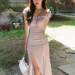 StyleCast Puff Sleeve Midi Sheath Dress-picture-12