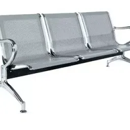 Exclusive Furniture B3SSCM Stainless Steel Multi Seat Bench Silver-image-42