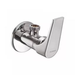 PLUMBER POEM Angle Cock with Wall Flange, PM-2105-17